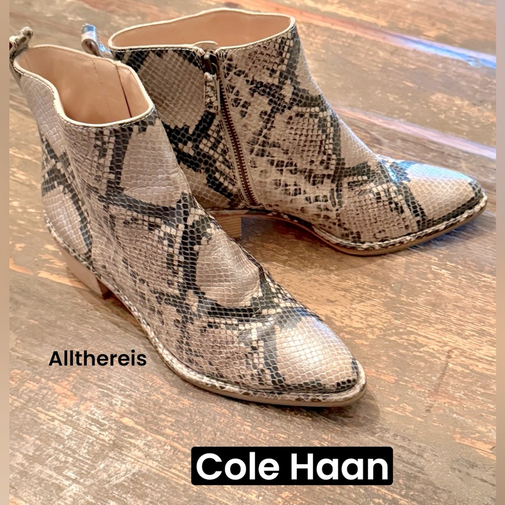 HP🎉Cole Haan Nike Air Snake boots 7 - Picture 6 of 15